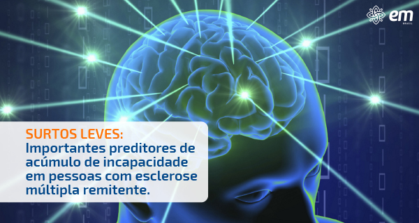 SURTOS LEVES: Importantes preditores de acúmulo de incapacidade em pessoas com esclerose múltipla remitente.